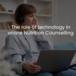 online consulting with dietitian