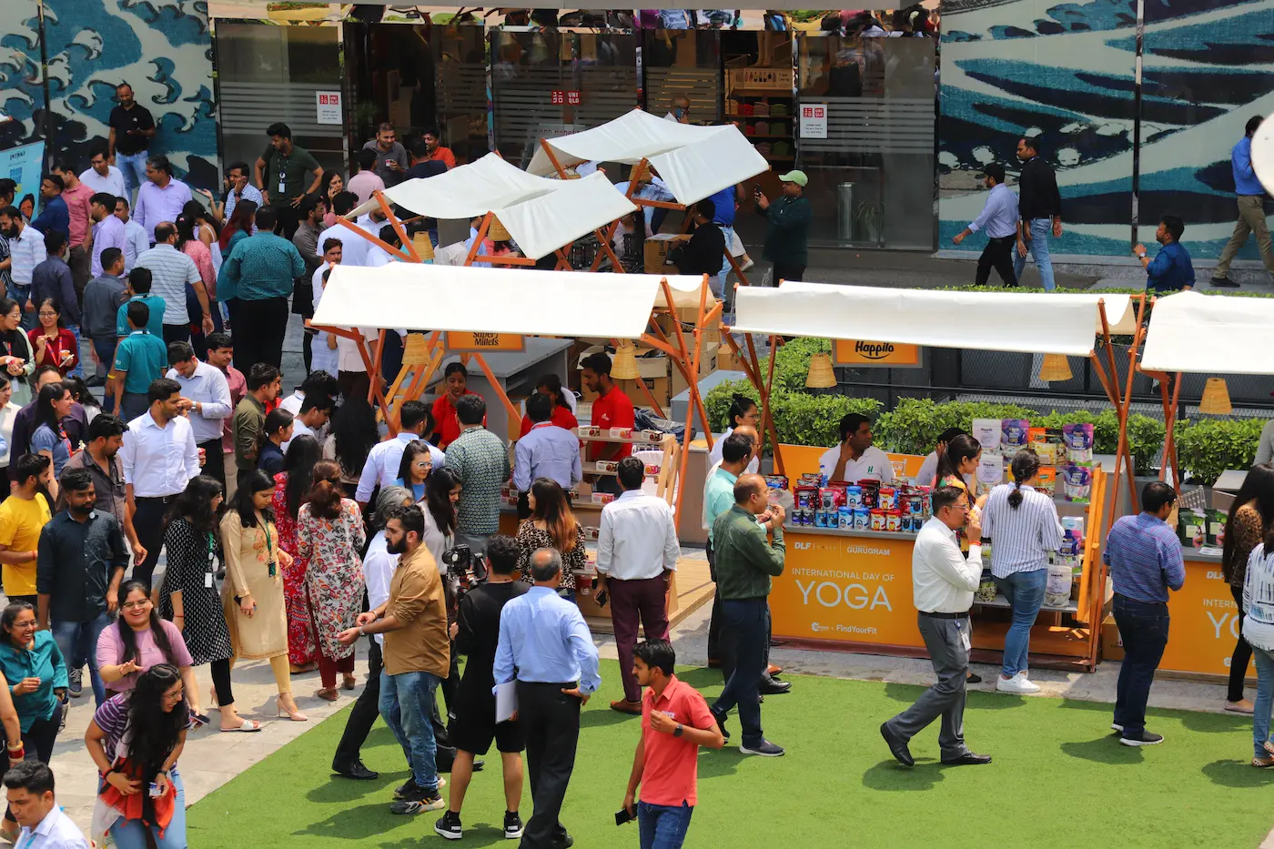 healthy eating options in wellness festival