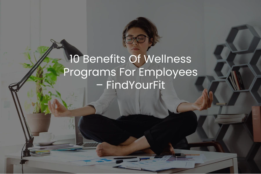 employee doing meditation