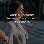 office employee doing meditation